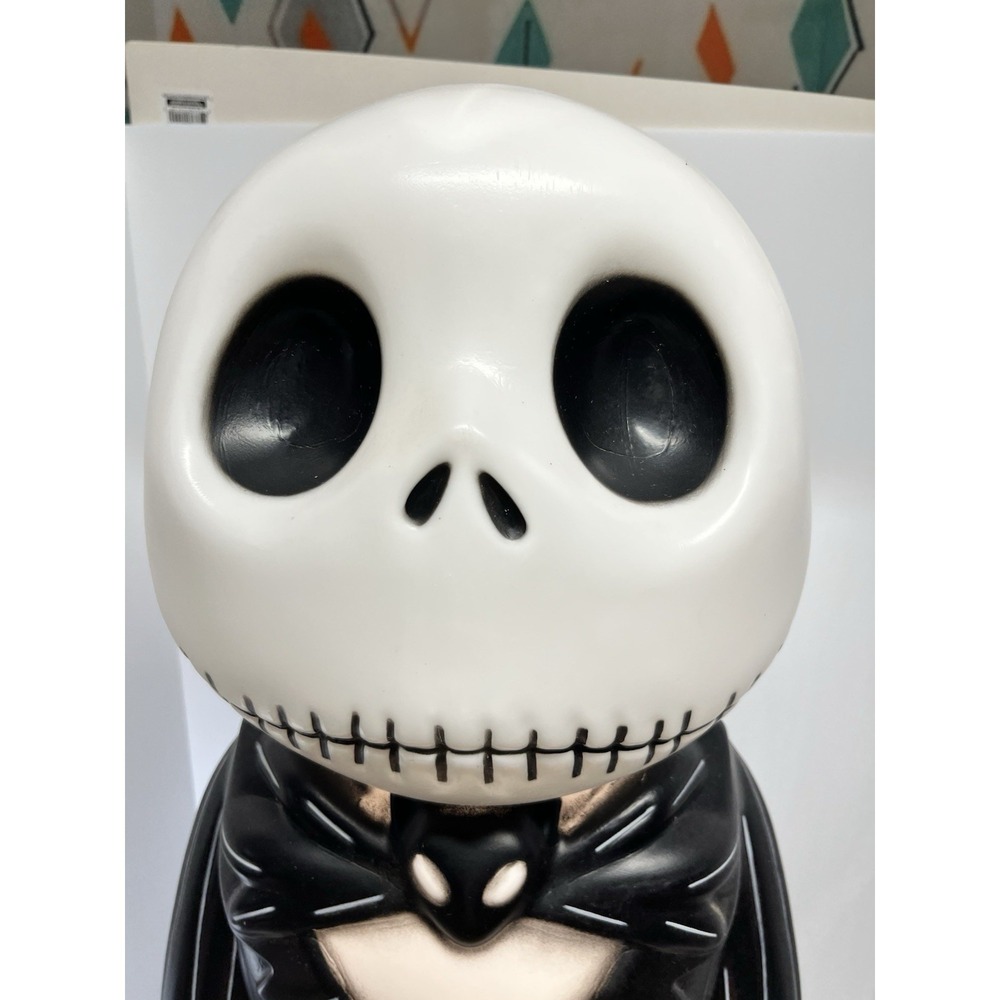 RARE Disney The Nightmare Before Christmas 35" Jack Skellington Blow Mold Lights - Picture 2 of 11